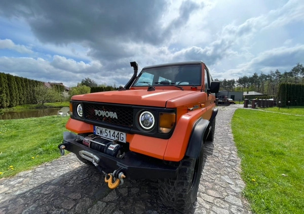 Toyota Land Cruiser cena 45000 przebieg: 275876, rok produkcji 1987 z Włocławek małe 704